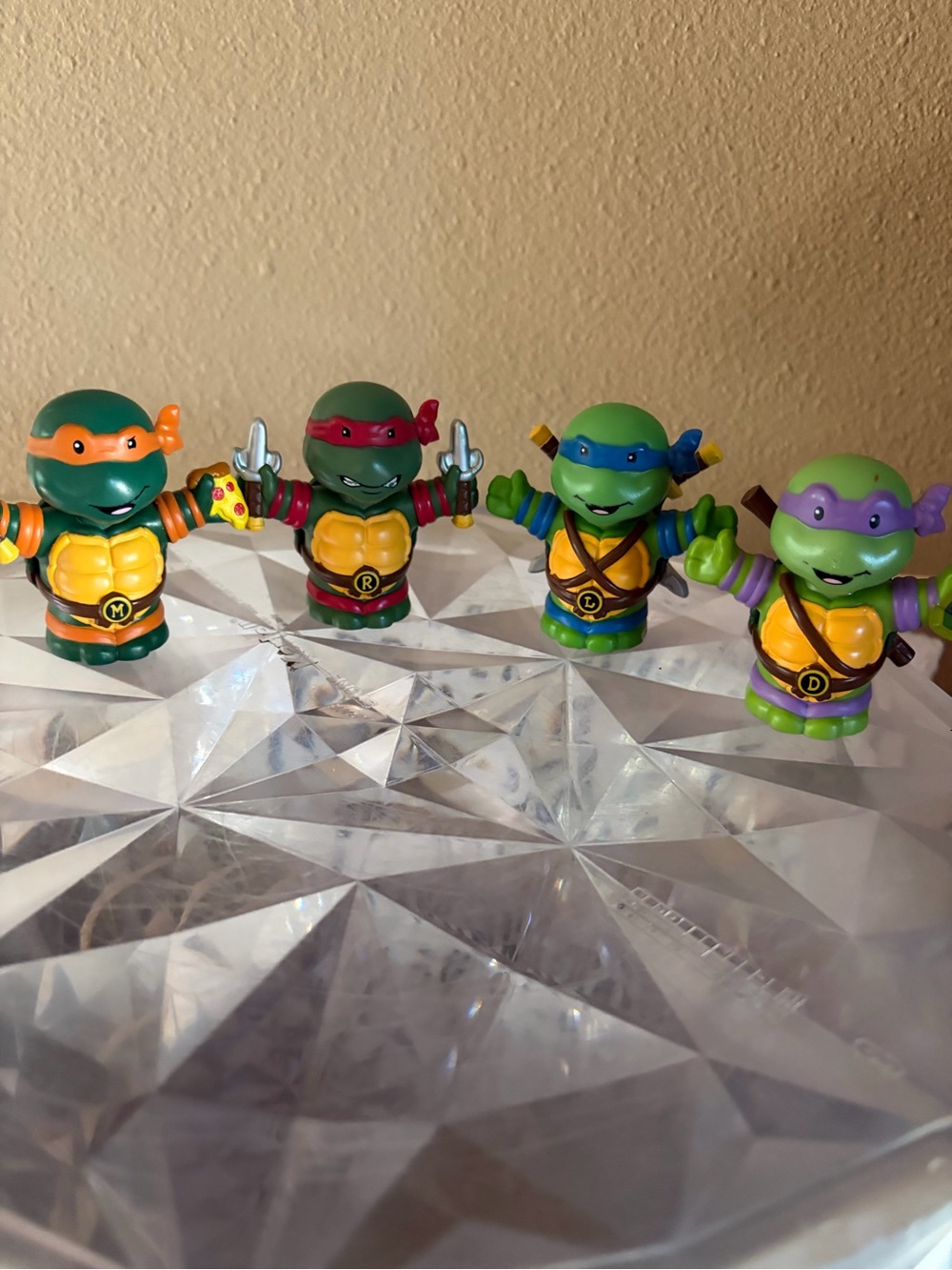 Teenage Mutant Ninja Turtle Little People set of 4!